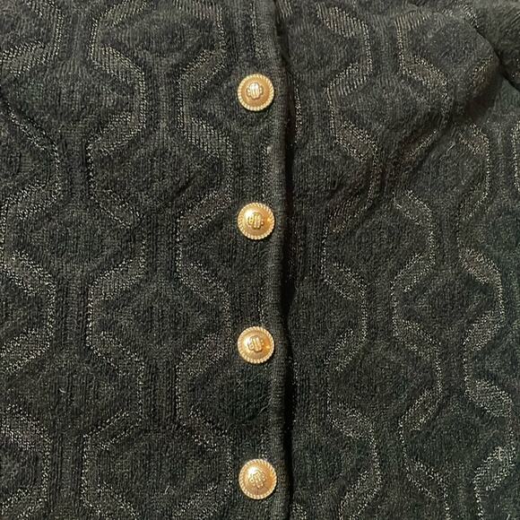 Maje Ruffled Mini Dress Black Size XS Retails $475 As seen on TV - Picture 6 of 10